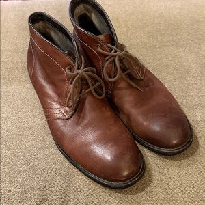 59-10769 johnston & Murphy ankle boots Mens leather Size 11 (TD)